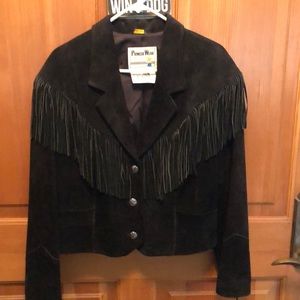 Pioneer Leather Woman’s Fringed Leather Jacket